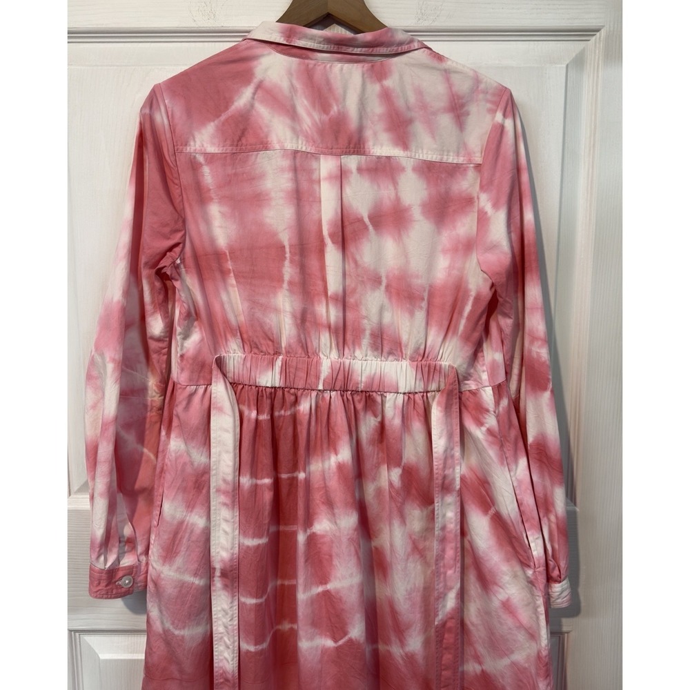 Banjanan  Dress in a pink tie-dye print Size Large - Picture 7 of 16